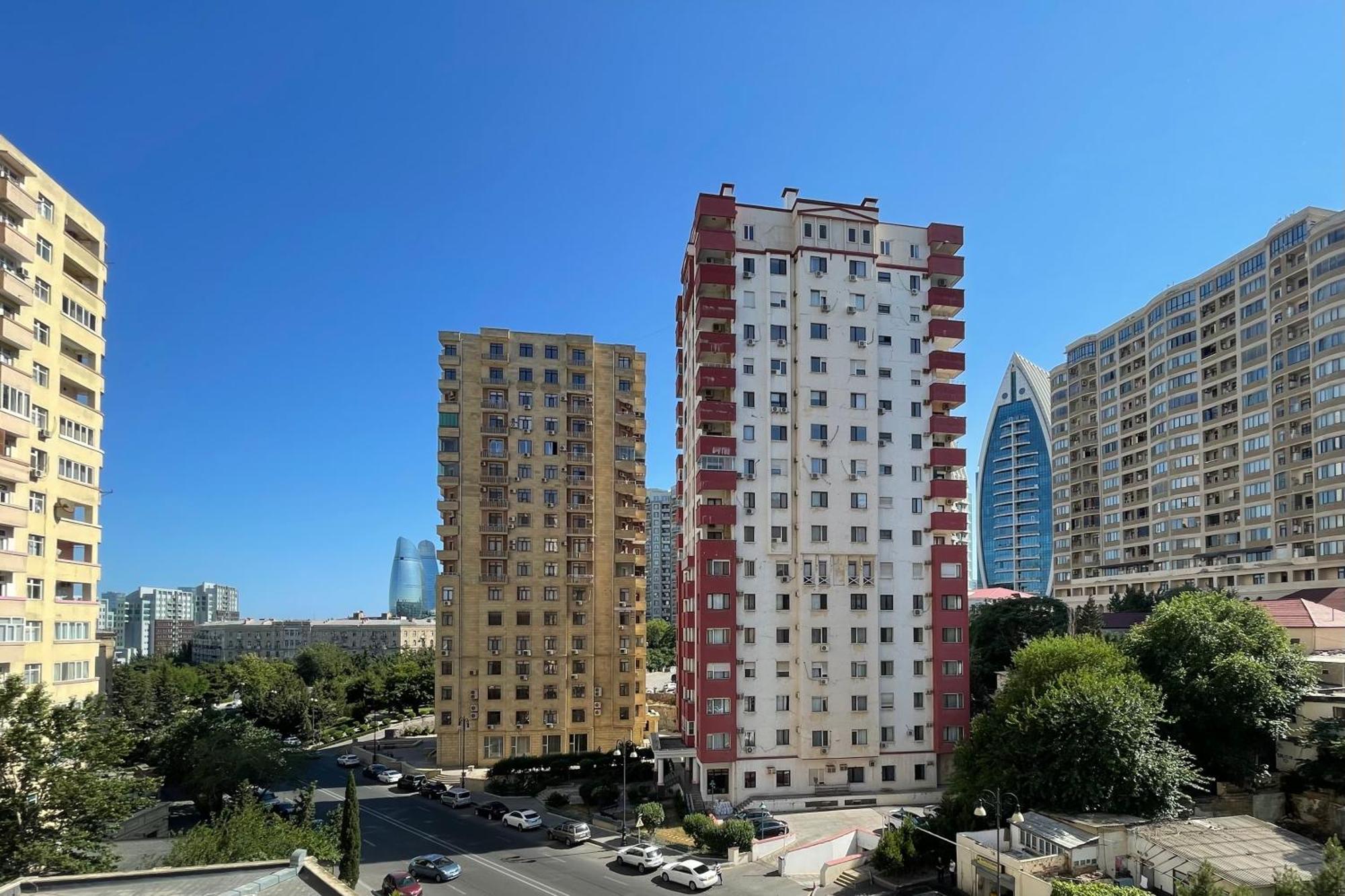 Flame Towers View Apartment Baku Eksteriør bilde